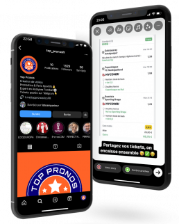 instagram service gagnant parieur tennis